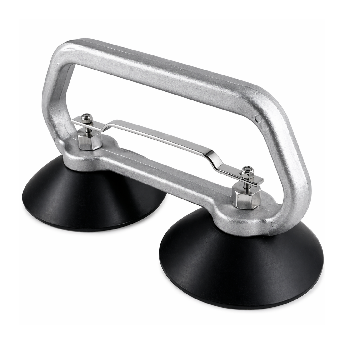 Double Suction Cup Grabber with black suction cups on a white background