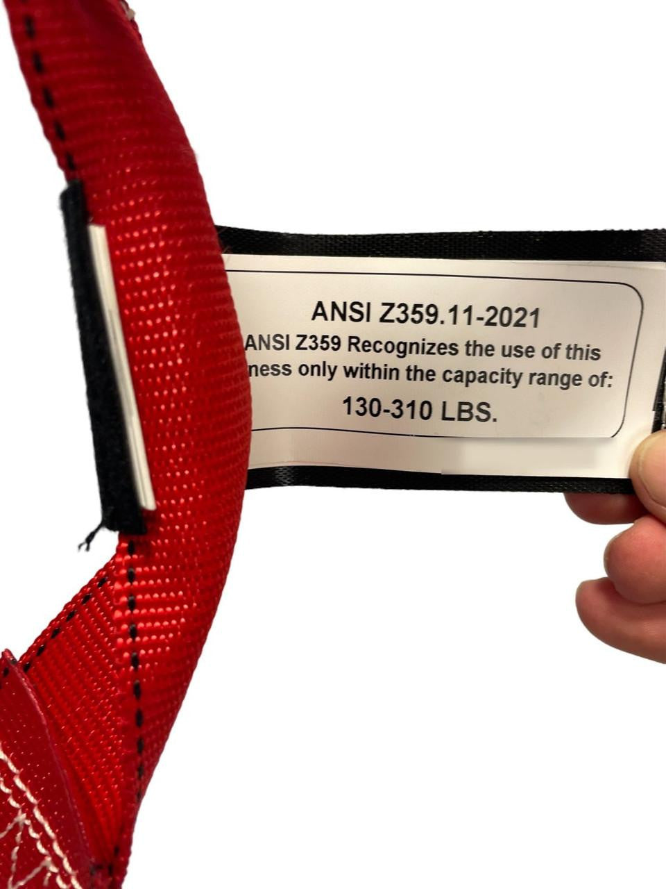 ProTool Harness with Front, Back and Side 2 Side D-Rings
